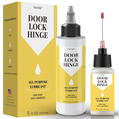 Door hinge lubricant kit 4 - hinge,